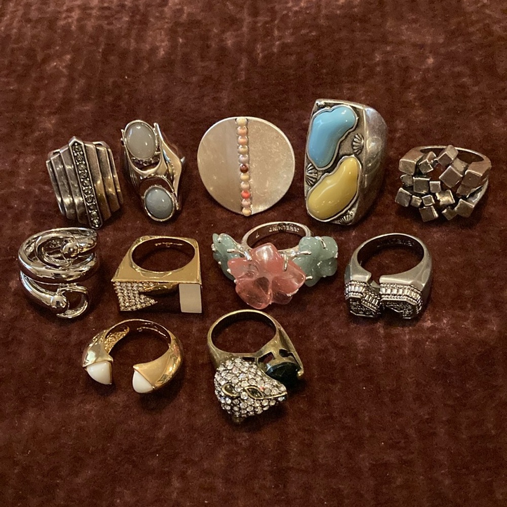 Jewelmint lot of 11 rings, NWOT